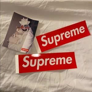 Genuine Supreme Stickers